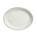 Steelite 17100141 Oval Platter, 11" x 8.5" x 1.13", Blue, Vitrified China, 530°F Safe, - 1 Dozen 1 image