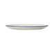 Steelite 17100142 Coupe Platter 12" x 9.375" x 1.13" Dapple Blue Vitrified Oven Safe 530°F - 1 Dozen 2 image