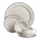 Steelite 1710X0043 Liv Saucer, 5.0" x 0.75" Blue Dapple China, Oven Safe 530°F (275°C) - 36/Case 2 image