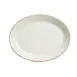 Steelite 17140141 Oval Coupe Platter 11.0" x 8.5" Brown Vitrified Oven Safe 530°F/275C - 1 Dozen 1 image