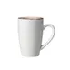 Steelite 17140592 - Quench China Mug, 10 oz 4.25"×3.0"×4.38", Dapple Brown Oven Safe 530°F - 24/Case 1 image