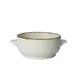 Steelite 1714B828 - 15 Oz Soup Bowl, 6" Brown Dapple Finish, China, Oven Safe to 530°F - 6/Case 1 image
