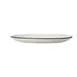 Steelite 17560142 Oval Coupe Platter, 12" x 9.375" Charcoal Dapple China, Oven Safe 530°F - 1 Dozen 2 image