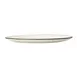Steelite 17560145 Oval Coupe Platter, 13.5" x 10.625" x 1" Charcoal China, Safe 530°F - 1 Dozen 2 image