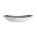 Steelite 17750586 Granite Oval China Platter 10"x9.5"x2.125" Ceramic Oven Safe 530°F/275°C - 1 Dozen 2 image