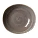Steelite 17750586 Granite Oval China Platter 10"x9.5"x2.125" Ceramic Oven Safe 530°F/275°C - 1 Dozen 1 image