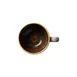 Steelite 1784X0023 Liv Cup, 3.0 oz (3.5" x 2.125"), Amber Ceramic, Reactive Glaze - 1 Dozen 1 image