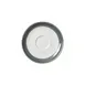 Steelite 1790X0042 Liv Saucer 6.0" Granite Round Ceramic, Revolution Edge, Easy‑Going - 1 Dozen 1 image