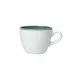 Steelite 1793X0023 Liv Cup, 3.0 Oz 3.5"x2.125"x2.0", Revolution Edge, Jade Vitrified China - 1 Dozen 1 image