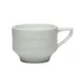 Steelite 41145ST1227 - 3.5 oz Stackable China Cup, 3.375" x 2.0" Bone China Tyfoon, - 1 Dozen 1 image