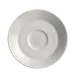 Steelite 4411RF016 Saucer, Round Bone China, 5.875" Diameter, Folio Kord Design - 1 Dozen 1 image