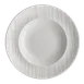 Steelite 4412RF007 - 10 Oz Bowl, 11" Round Bone China Ruche Folio Pattern, Dishwasher Safe - 1 Dozen 1 image