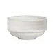 Steelite 4412RF014 Stack Soup Cup 10 oz (4.25" x 2.375") Ruche Folio Bone China Stackable - 36/Case 1 image