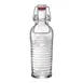 Steelite 49119Q175 Swing Top Bottle, 25.25 Oz (3.375" x 9.75"), Non‑Tempered Soda Lime Glass - 6/Case 1 image