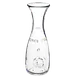 Steelite 4929Q200 P.Z. Carafe, 10.5 Oz (2.75" x 7.5") Glass Decanter, Sold Per Dozen - 1 Dozen 1 image