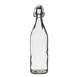 Steelite 4952Q511 Swing-Top Bottle, 1.0 Qt 24-34 oz 3.5" x 12.5" Lime Glass NonTempered - 20/Case 1 image