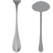 Steelite 5300S064 11.5" Two‑Piece Soup Ladle, 18/10 Stainless Steel, WNK Finish, Baguette - 1 Dozen 1 image