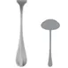 Steelite 5300S066 - 7" Two-Piece Sauce Ladle, 18/10 Stainless Steel, WNK Baguette Finish - 1 Dozen 1 image