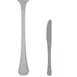 Steelite 5303S045 Butter Knife, 7-1/4" Solid Handle, 13/0 Stainless Steel, WNK Deluxe - 1 Dozen 1 image