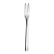 Steelite 5308S024 Oyster Cocktail Fork, 6" 2‑Prong, 18/10 Stainless Steel, WNK Tura Finish - 1 Dozen 1 image
