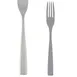 Steelite 5315S072 Serving Fork - 10-3/4" Long, 18/10 Stainless Steel, Zen Finish - 1 Dozen 1 image