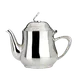 Steelite 5351S218 - 13 oz Eminence Holloware Tea Pot, 6.0" x 5.125", 18/10 Stainless Steel with Lid 1 image