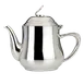 Steelite 5351S219 Eminence Tea Pot, 21.5 oz (7.75" x 6.125"), 18/10 Stainless Steel with Lid 1 image