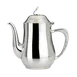 Steelite 5351S223 Coffee Pot, 21.5 Oz, 6.5" x 3.5" x 6.5" Dim, 18/10 Stainless Steel, With Lid 1 image