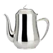 Steelite 5351S225 Coffee Pot - 2.25 Qt 72 oz 18/10 Stainless Steel Eminence, 10" x 5" x 10", Lid 1 image