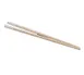 Steelite 5360S371 - Ivory Chopstick Set 9-7/8" Length, Silver-Plated Tip, Table Accessory - 1 Dozen 1 image