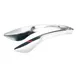 Steelite 5360S389 Bread Serving Tongs, 9.25" Length, 18/10 Stainless Steel, WNK Buffet Design 1 image