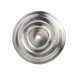 Steelite 5379S786 Plate Cover Folio, Round 10.625" Stainless Steel Metal Finish - 1 Dozen 1 image