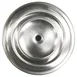 Steelite 5379S790 Plate Cover, 9" Round Folio Cloche, Stainless Steel Metal, 9" Diameter - 1 Dozen 1 image