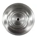 Steelite 5379S804 Plate Cover – 11" Round Folio, Stainless Steel Metal, 10"‑11" Diameter – 1 Dozen 1 image