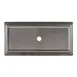 Steelite 5379S810 Plate Cover – Rectangular Cloche, 14.5" x 6.75", Stainless Steel - 1 Dozen 1 image