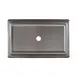 Steelite 5379S811 Rectangular Plate Cover Folio, 11.375" x 7.0" Stainless Steel - 1 Dozen 1 image