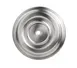 Steelite 5379S825 Plate Cover Folio, Round 10" Silver 18/10 Stainless Steel - 1 Dozen 1 image
