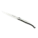 Steelite 5390S077 - Forged 9" Steak Knife, 13/0 Stainless Blade, Steel Handle, 8-9" Length - 6/Pack 1 image