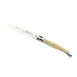 Steelite 5394S079 - 9" Steak Knife, 13/0 Stainless Steel Blade, ABS Horn Handle, Forged - 6/Pack 1 image
