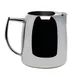 Steelite 5600J110 Water Jug with Ice Guard, 2.0 Qt (61 oz), 5.709" Height, La Tavola Metal Holloware 1 image