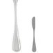 Steelite 5700SX047 Butter Spreader, 6-5/8" Length, 13/0 Stainless Steel, Flatware - 1 Dozen 1 image