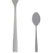 Steelite 5708SX003 Dessert Spoon, 7-1/2" Length, 18/0 Stainless Steel Varick Flatware - 1 Dozen 1 image