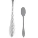 Steelite 5714SX006 Iced Tea Spoon, 7-5/8" 18/0 Stainless Steel, Hammered Finish, Crystal, - 1 Dozen 1 image