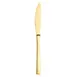 Steelite 5717GP045 Butter Knife, 7-1/4" Brushed Gold, 13/0 Stainless Steel, Varick - 1 Dozen 1 image