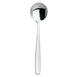Steelite 5725SX002 Varick Olivia Soup Bouillon Spoon, 6-5/8" Length, 18/0 Stainless Steel - 1 Dozen 1 image