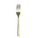 Steelite 5733SX021 Dinner Fork 8" Hammered Varick FW, 18/0 Stainless Steel, Malcolm Gold - 1 Dozen 1 image