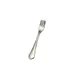 Steelite 5745SX025 Cocktail Oyster Fork, 18/10 Stainless Steel, Folio Siena Finish - 1 Dozen 1 image