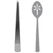 Steelite 5769SX060 - Slotted Serving Spoon, 12.375" Length, 18/10 Stainless Steel, Handle - 1 Dozen 1 image