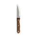 Steelite 5794WP057 - Stamped 13/0 Steel Steak Knife, 5" Blade, Wood Handle, 9.875" Length, 1 Dozen 1 image
