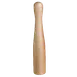 Steelite 5800M410 Bar Muddler - 9.875" x 1.75" Wooden Cocktail Tool, Hand-Carved Design 1 image